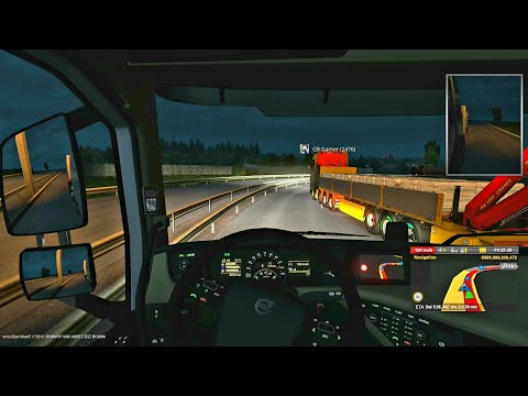 VOLVO FH16 750HP EURO TRUCK SIMULATOR 2 MULTIPLAYER GAMEPLAY!!!