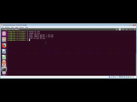 Linux diff command to find Differences in Files