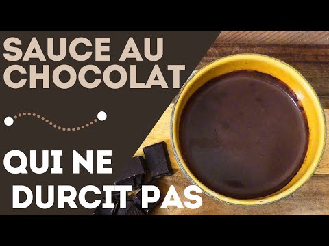 La Sauce Chocolat qui reste liquide! Parfaite pour les Crêpes, Gaufres, Fruits. Recette!