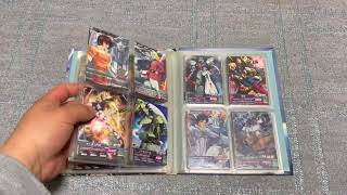 私が今まで集めた『ガンダムトライエイジ』のカードお披露目会4冊目