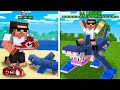 Evolution Of Italian Brainrot Tralalero Shark In Minecraft