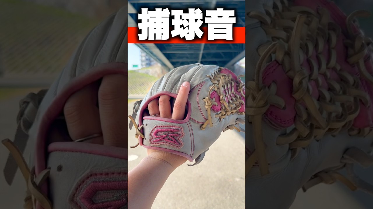 風が強すぎた結果… #草野球 #野球 #グローブ