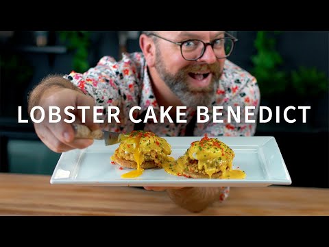 Lobster Bene Recipe 2022 || Lobster Cake Benedict || Cook Avec Dan