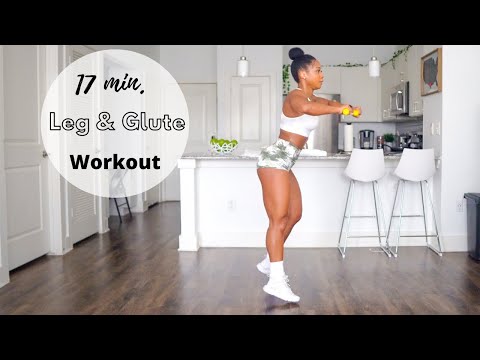17 min. Intense Leg & Glute Workout | no equipment needed