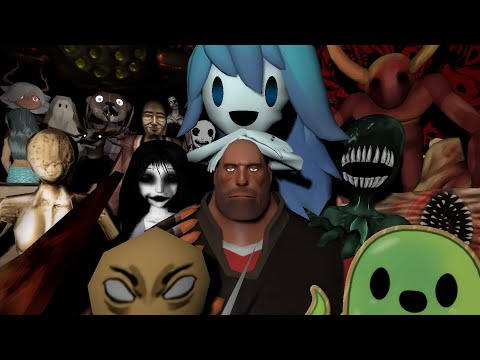 Heavy visits Spooky's Jumpscare Mansion