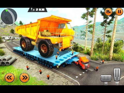 Heavy Cargo Trailer Truck Simulator 2019: Oversize | Android Gameplay (Cartoon Games Network)