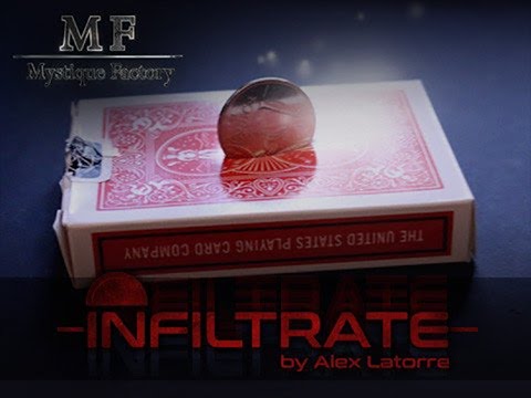 Infiltrate by Alex Latorre - Coin-Through-Box  - Magicland.se