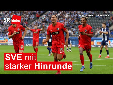 Fußball, 2. Bundesliga: SVE mit erfolgreichem Halbjahr