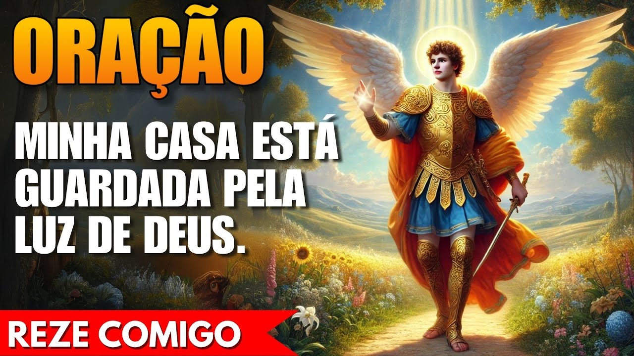 ORAÇÃO PARA CASA E FAMILIA - SÃO MIGUEL ARCANJO! REZE COMIGO!