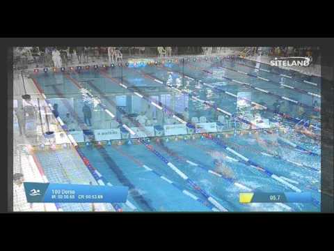 Eliminatorie 1 dei 100 Dorso  Assoluti Maschi Agonisti - 17 Memorial Chiara Giavi