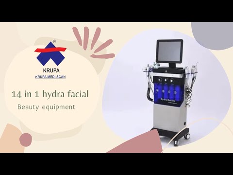 14 In 1 Hydra Facial Machine