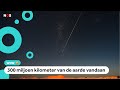Capsule met gruis uit de ruimte geland