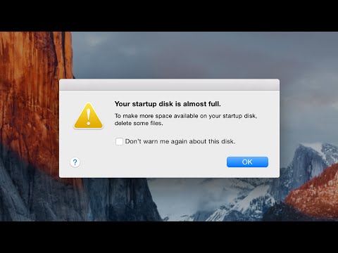 How to fix Startup Disk Full on Mac OS