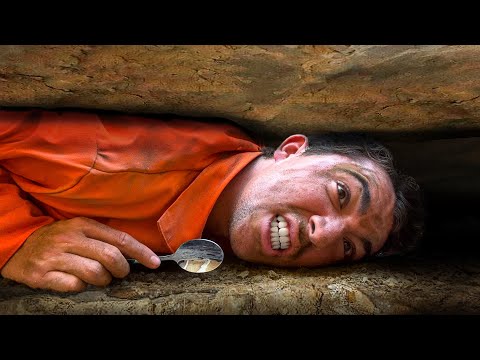 I dug out of underground prison using ONLY a spoon...