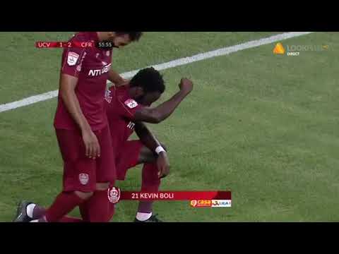U Craiova - CFR 1 - 2 Boli aduce CFR in avantaj