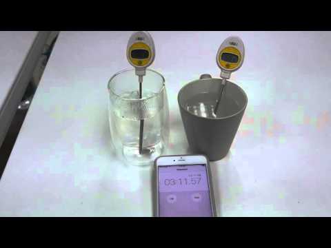 Testing heat loss of double walled glass vs IKEA glass