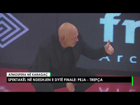 Atmosferë e zjarrtë në palestrën "Karagaç" në ndeshjen e dytë finale: PEJA - TREPCA