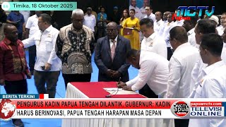 Pengurus KADIN Papua Tengah Dilantik, Gubernur: KADIN Harus Berinovasi, Papua Tengah Harapan Masa Depan