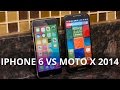 Apple iPhone 6 vs Motorola Moto X 2014 