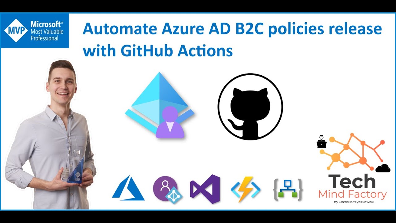 Automate Azure AD B2C custom policies release with GitHub Actions