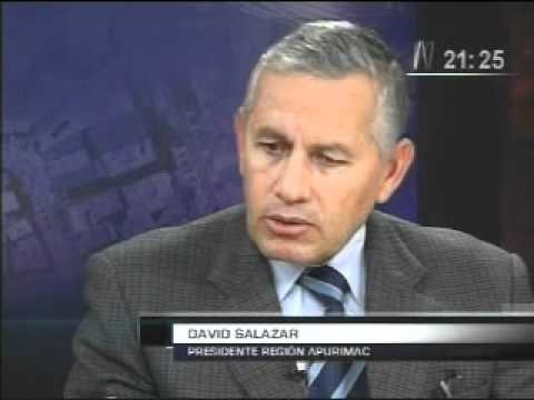 DAVID SALAZAR (Presidente región Apurímac)