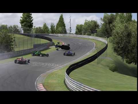 Leaders crash out before Schwalbenschwanz (TV Cams) - iRacing