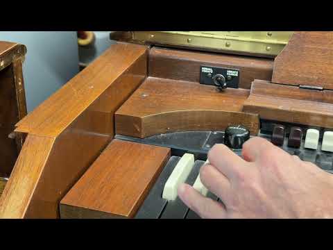 Hammond CV Organ 1945 - 1949 - Natural with ER20 Tone cabinet image 11