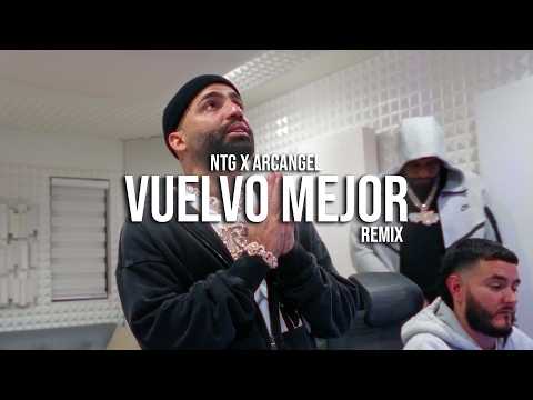 NTG, Arcangel - Vuelvo Mejor Remix (Official Visualizer)