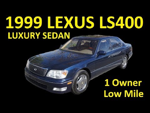 1999 LEXUS LS400 LUXURY SEDAN ~ VIDEO REVIEW ~ V8 FOR SALE