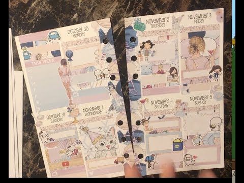 Rewind Plan With Me (SMC Inserts) - October 30th-November 5th  ft. PlanningChoco