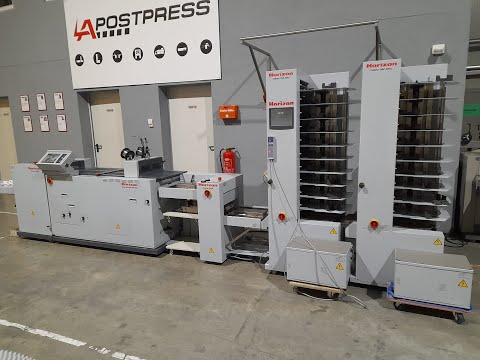 Horizon used booklet maker VAC-100a VAC-100m ST-40 SPF-200A FC-200A - LA-Postpress - #22939