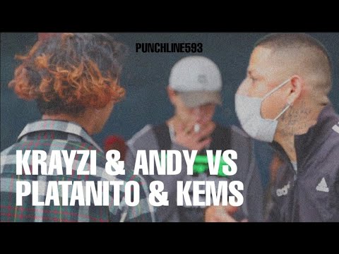 Krayzi & Andy vs Platanito & Kems - 4tos / #1 edición 2vs2 (Punchline 2021)