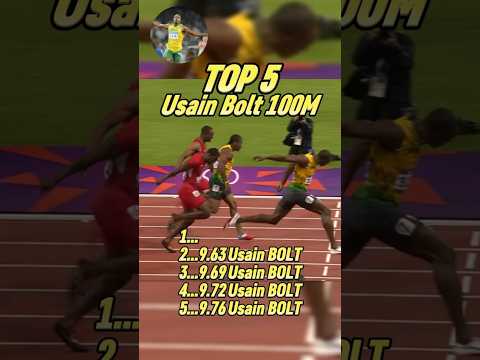 Top 5 Fastest Usain Bolt Races In 100m Sprint History!