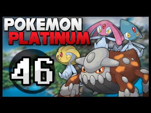Let's Play Pokemon: Platinum - Randomizer Nuzlocke - Part 46 - Heatran, Uxie, Azelf, Dialga & Palkia