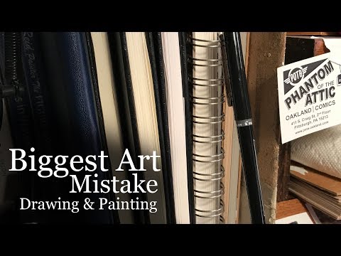 Biggest Art Mistake in Drawing & Painting #biggestartmistake