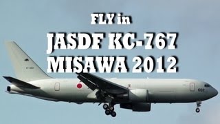 preview picture of video 'KC-767 JASDF FLY in 三沢基地航空祭 MISAWA Airbase 2012'