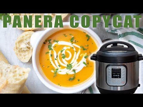 Instant Pot Butternut Squash Soup