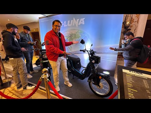 Kinetic E-Luna Scooter Walkaround Video | Know All Details Here