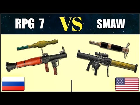RPG 7 VS SMAW Anti-Tank Rocket Launcher