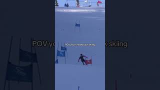 You can’t make us go home #ski #skiing