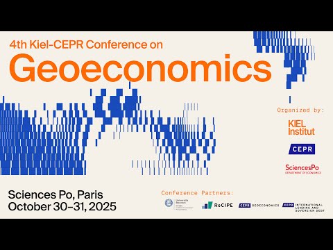 Video Thumbnail: 4th Kiel-CEPR Conference on Geoeconomics | Paper Session III (room H405) | Oct. 31, 2025