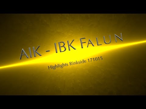 Highlights Rinkside AIK - IBF Falun 171015