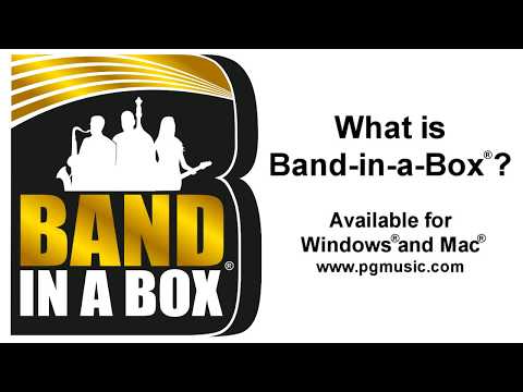 What is Band-in-a-Box®? For Windows® and Mac®