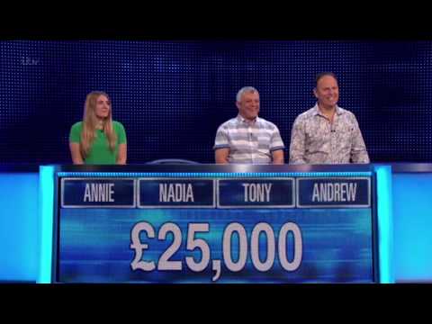 Nadia Gets Her Helium Question Right - The Chase