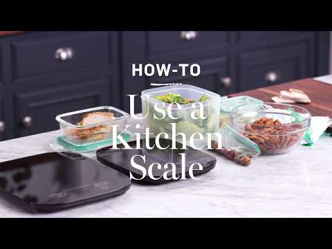 How to use a Kitchen Scale