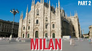 【ミラノ旅行🇮🇹】 食に建築に芸術にと魅力的な街/ドゥオーモの美しさは必見/イタリアのティラミスとジェラートは別格✨/2024年8月/Part 2