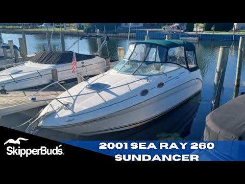 2001 Sea Ray 260 Sundancer Boat Tour SkipperBud's