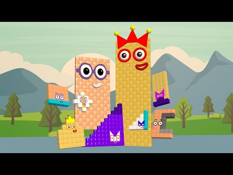 Looking for Numberblocks Puzzle Tetris 30 x 30 is BIG Numberblocks 900