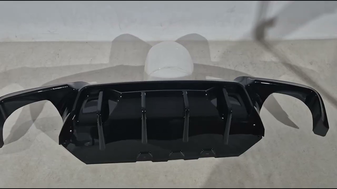 BMW 5 Series F10/F11 2010–2016 Dyfuzor Tylnego Zderzaka CS-Style (do M-Sport, ABS, Wtrysk) Video 1
