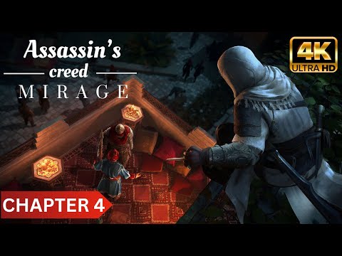 ASSASSIN'S CREED MIRAGE PS5 Walkthrough Gameplay Part 4 (No Commentary) 4K, 60FPS